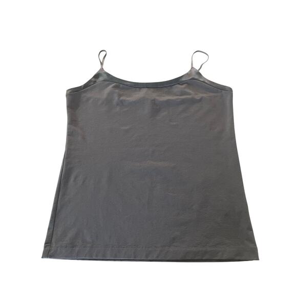 Banana Republic Gray Knit Camisole Top Size Large Basic Minimalist - Picture 3 of 8